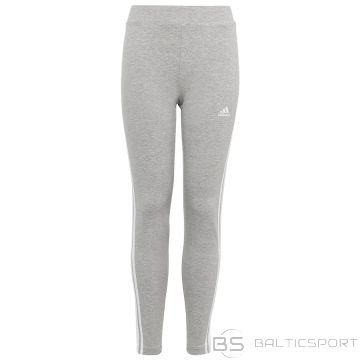 Adidas Leggings 3 Stripes TIG girls Jr IC3624 / gray / 152 cm