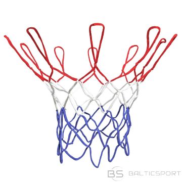 Best Sporting Tīkls basketbola grozam ar krāsainiem rokturiem, 1 gab.