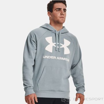 Under Armour UA Rival Fleece Big Logo HD Sweatshirt 1357093 465 / blue / M