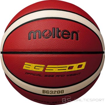Basketball ball training MOLTEN B6G3200, synth. leather size 6