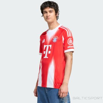 adidas FC Bayern Home JSY JJ2137 krekliņš / sarkans / M