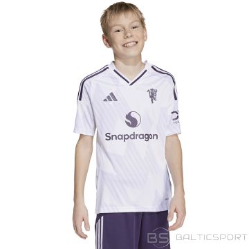 Adidas Manchester United Away JSY Jr JP3030 T-shirt / white / 176 cm
