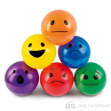 BS PVC bumbas ar emociju attēliem - komplekts