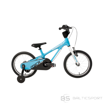 Ultraviegls bērnu velosipēds TABOU Rocket Lite MG, 14'' zili balts