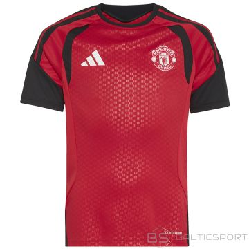 Adidas Manchester United Tiro Training JSY Jr KC4870 T-shirt / red / 164 cm