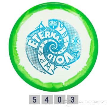 Discgolf DISCMANIA Midrange Driver S-LINE MD4 ETERNAL VOID White/Green 5/4/0/3