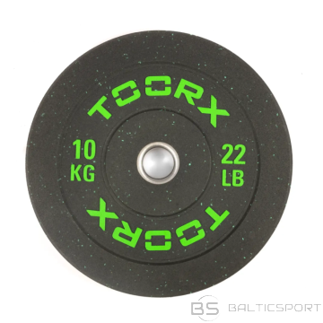 Svara disks TOORX Bumper Plate Crumb, 50 mm, 10 kg