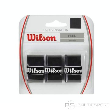 Wraps Wilson Pro Overgrip Sensation 3pcs WRZ4010BK (N/A)
