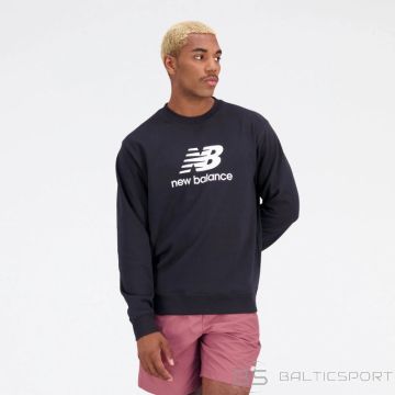 New Balance Толстовка Essentials Stacked Logo Frenc M MT31538BK (2XL)