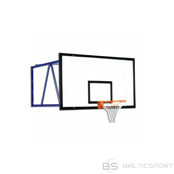 Pie sienas stiprināma basketbola konstrukcija