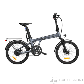 Elektriskais saliekamais velosipēds ADO A20 Air PRO, pelēks