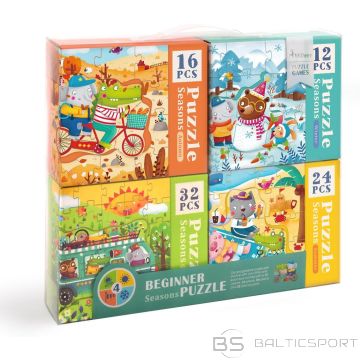 BS Puzles 4in1 komplekts - Gadalaiki