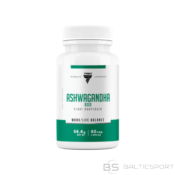 Adaptogēns TREC ASHWAGANDHA 800, 60 kapsulas