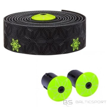 Supacaz SUPER STICKY GALAXY aptinums melns/dzeltens (N/A)