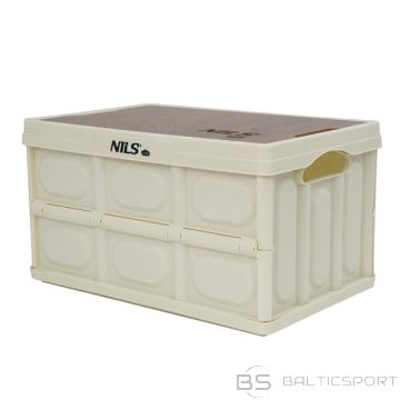 Nils Camp NCB4007 SALOKAMĀ KEMPINGU KASTE BALTA AR VĀKU 2IN1 15L