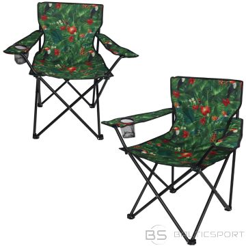 Enero Camp SALOKAMAIS KEMPINGA KRĒSLS 50x50x80CM ZIEDE
