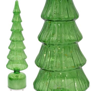 Christmas Decoration ДЕКОРАТИВНАЯ ЕЛОЧНАЯ ГИРЛЯНДИЯ ЗЕЛЕНАЯ СВЕТОДИОДНАЯ 7 ВЕН ТЕПЛЫЙ БЕЛЫЙ 40 СМ