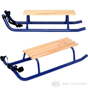 Enero METAL SLEDGE FOR SLEEPING 2 PERSONS REINFORCED BLUE
