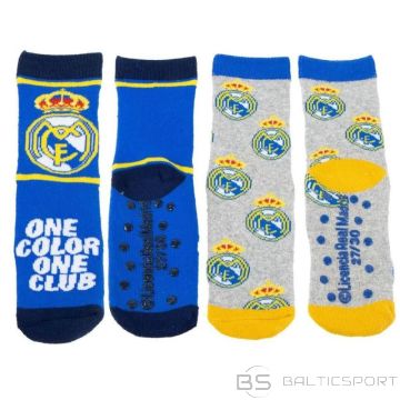 Real Madryt Real Madrid neslīdošas ziemas zeķes, 2 iepakojumā, 2900003011 (31-34)