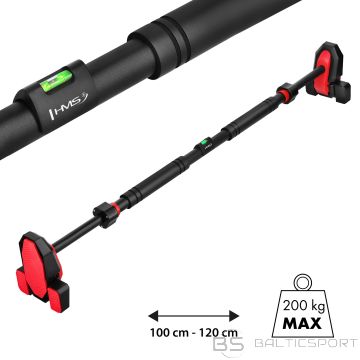 HMS DD301 durvju ailes pievilkšanās stienis ar trīskāršu atbalstu