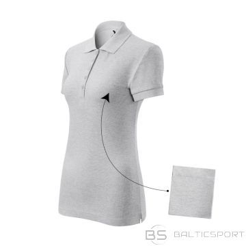 Malfini Cotton polo shirt W MLI-21303 light gray melange (S)