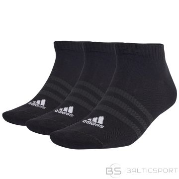 Skarpety adidas  Thin and Light Sportswear Low-Cut 3PP IC1336 / czarny / 40-42