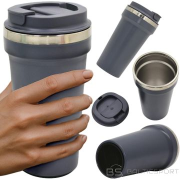 Excellent Houseware Termokrāss tūristiem 500l - antracīta krāsā