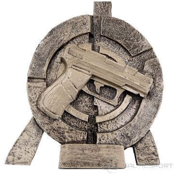 Tryumf Šaušanas statuete / złoty /