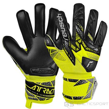 Rękawice Reusch Attrakt Silver Junior 55 72 215 2025 / żółty / 5,5