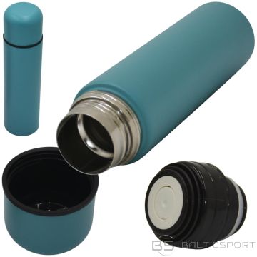 Excellent Houseware CEĻOJUMU TERMOSS 500ML TUMŠI ZILS
