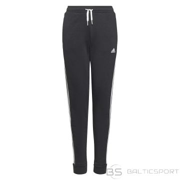 Bikses Adidas Meitenes Essentials 3 Stripes Fleece Pant GS2199 / Melna / 134 cm