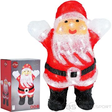 Koopman Dekoratīva figūriņa Ziemassvētku vecītis 50 gaismas diodes augstums 42 cm akrils IP44