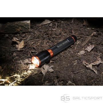 Black +  Decker TACTICAL ALUMINUM FLASHLIGHT 6W 350LUMEN BLACK + DECKER