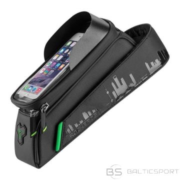 Rockbros telefona soma līdz 6 collām uz rāmja, melna (nav pieejama)