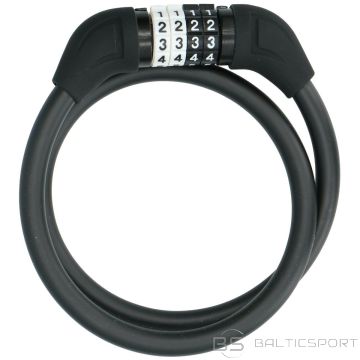 Dunlop BIKE LOCK CABLE COMBINE 1.0x65CM - BLACK