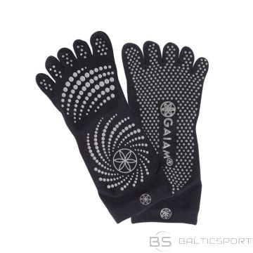 Gaiam black anti-slip socks S / M 52223 (N/A)