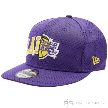New Era NBA Half Stitch 9FIFTY Losandželosas Lakers vāciņš 60288549 (S/M)