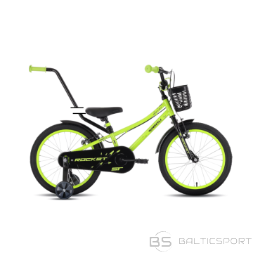 Bērnu velosipēds TABOU Rocket ST, 14'' zaļpelēks