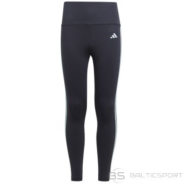 Legginsy adidas TR-ES 3 Stripes TIG girls Jr IJ9576 / granatowy / 152 cm