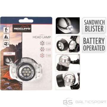 Redcliffs TOURIST&#39;S HEAD LAMP 7 LED