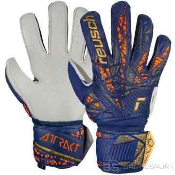 Reusch Attrakt Solid Jr 5472515 4410 goalkeeper gloves (6,5)