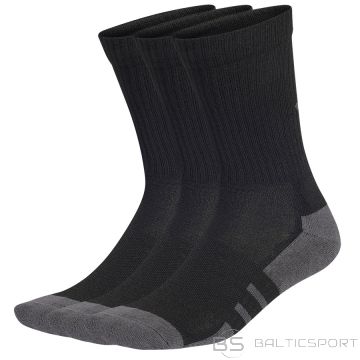 Skarpety adidas ESS CC Crew 3PP JC6455 / czarny / 43-45