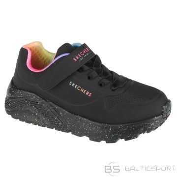 Skechers Uno Lite Rainbow Specks 310457L-BKMT Melnas 29 (37)
