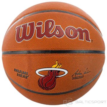 Basketbola bumba /Wilson Team Alliance Miami Heat Ball WTB3100XBMIA (7)