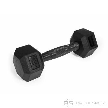Hanteles ZIPRO HEX 2.5kg, melna