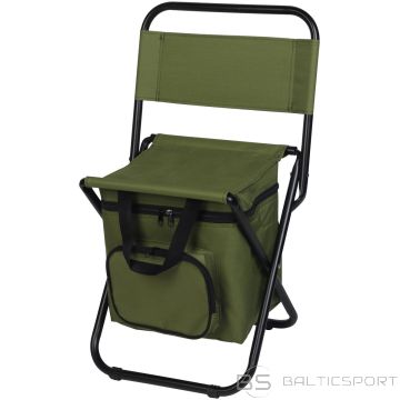 Enero Camp FOLDABLE TOURIST FISHING CHAIR, GREEN WITH A BAG UNDER THE SEAT 35x28x58CM