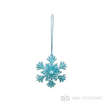 Eglīšu rotājums 10cm, gaiši zils, 3 veidi