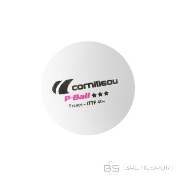 Inny Cornilleau galda tenisa bumbiņas P-BALL ITTF balta 3 gab. (N/A)