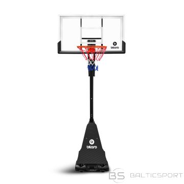 Pārvietojams basketbola grozs Bilaro Houston 60'' ar polikarbonāta vairogu 152 x 80 cm