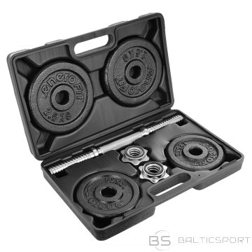Cast Iron Dumbbell 10 kg in Case ENERO FIT